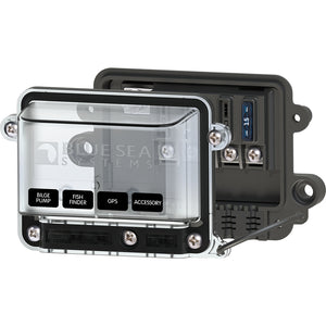 Blue Sea 5056 ST-Blade Water Resistant Fuse Block w/Cover [5056] - BuoyMart.com  Fuse Blocks & Fuses Blue Sea Systems