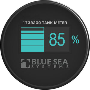 Blue Sea 1739200 Mini OLED Tank Meter - Blue [1739200] - BuoyMart.com  Meters & Monitoring Blue Sea Systems