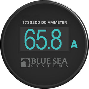 Blue Sea 1732200 Mini OLED Ammeter - Blue [1732200] - BuoyMart.com  Meters & Monitoring Blue Sea Systems