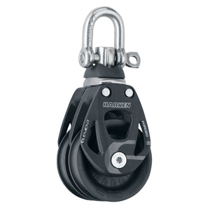 Harken 60mm Double Aluminum Element Block w/Swivel [6269] - BuoyMart.com  Blocks Harken