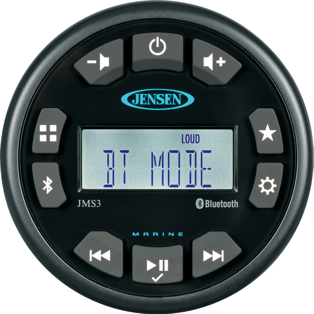 JENSEN JMS3RTL Stereo w/AM/FM/BT - Single Zone [JMS3RTL] - BuoyMart.com  Stereos JENSEN