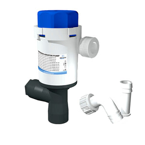 Albin Group Twinport Aerator Pump - 1100 GPH - 12V [01-05-076] - BuoyMart.com  Livewell Pumps Albin Group