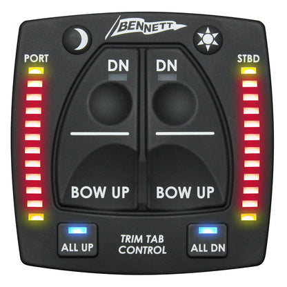Bennett One Box Indication Unit f/Hydraulic System [OBI9000-H] - BuoyMart.com  Trim Tab Accessories Bennett Marine