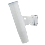 C.E. Smith Aluminum Vertical Clamp-On Rod Holder 1-5/16" OD White Powdercoat w/Sleeve [53716] - BuoyMart.com  Rod Holders C.E. Smith