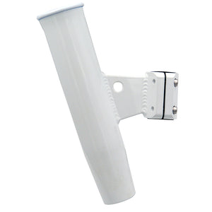 C.E. Smith Aluminum Vertical Clamp-On Rod Holder 1-5/16" OD White Powdercoat w/Sleeve [53716] - BuoyMart.com  Rod Holders C.E. Smith