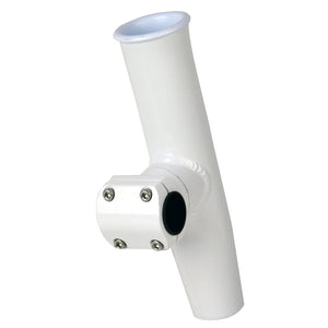C.E. Smith Adjustable Mid Mount Rod Holder - 1-1/4" or 1-5/16" OD - White Powder Coat Aluminum w/Sleeve  Hex Key [53774] - BuoyMart.com  Rod Holders C.E. Smith