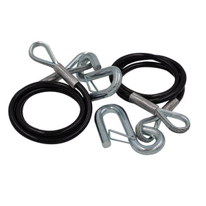 C.E. Smith Safety Cables - 5000lb Capacity - PVC Coated - Pair [16672A] - BuoyMart.com  Winch Straps & Cables C.E. Smith