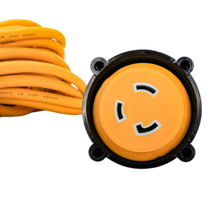 Camco 30 Amp Power Grip Marine Extension Cord - 50 M-Locking/F-Locking Adapter [55613] - BuoyMart.com  Shore Power Camco