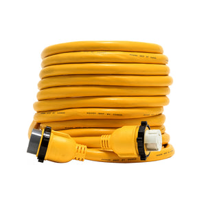 Camco 50 Amp Power Grip Marine Extension Cord - 50 M-Locking/F-Locking Adapter [55623] - BuoyMart.com  Shore Power Camco
