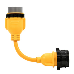 Camco 50AM/30AF Power Grip Marine 12" Locking Adapter - M-Lock/F-Locking Adapter [55625] - BuoyMart.com  Shore Power Camco