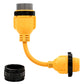 Camco 50AM/30AF Power Grip Marine 12" Locking Adapter - M-Lock/F-Locking Adapter [55625] - BuoyMart.com  Shore Power Camco