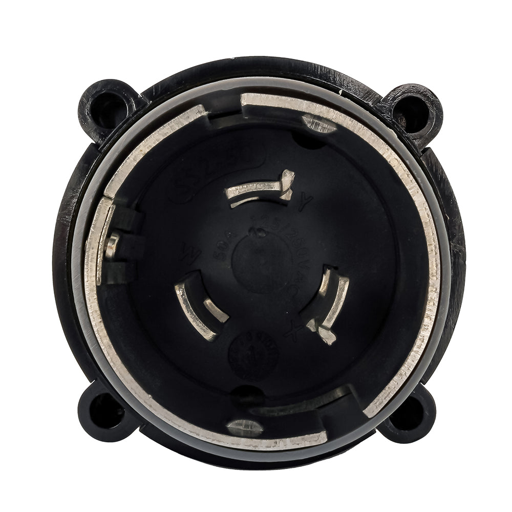 Camco 50AM/30AF Power Grip Marine 12" Locking Adapter - M-Lock/F-Locking Adapter [55625] - BuoyMart.com  Shore Power Camco