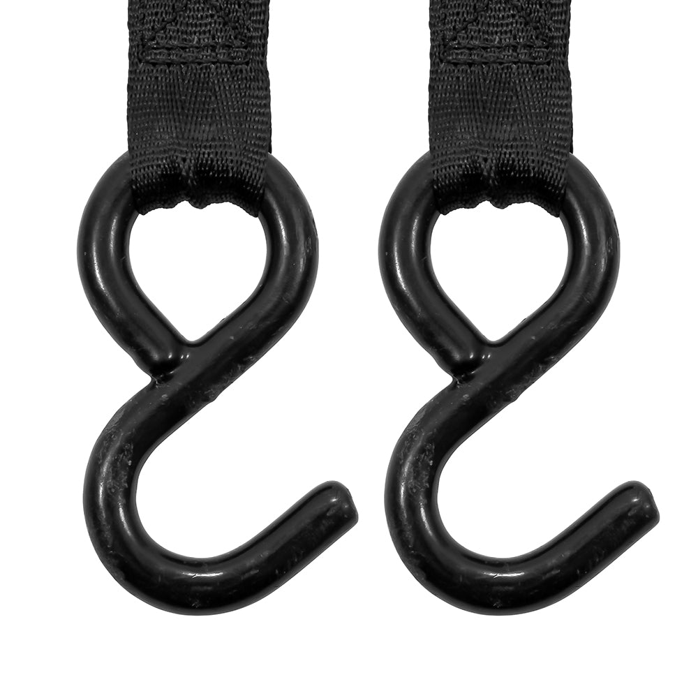 Camco Retractable Tie Down Straps - 2" Width 5.5 Bolt On [50030] - BuoyMart.com  Accessories Camco