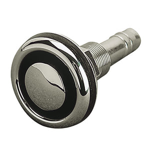 Sea-Dog Stainless Steel Flush Mount Gas Tank Vent 5/8" Hose - Straight [353210-1] - BuoyMart.com  Vents Sea-Dog