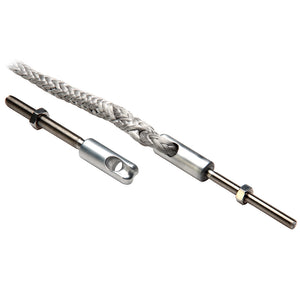 C. Sherman Johnson Splice Eye w/Threded Stud: 1/4"-28 x 2-1/2" LH w/Splice Eye [20-61] - BuoyMart.com  Rigging C. Sherman Johnson