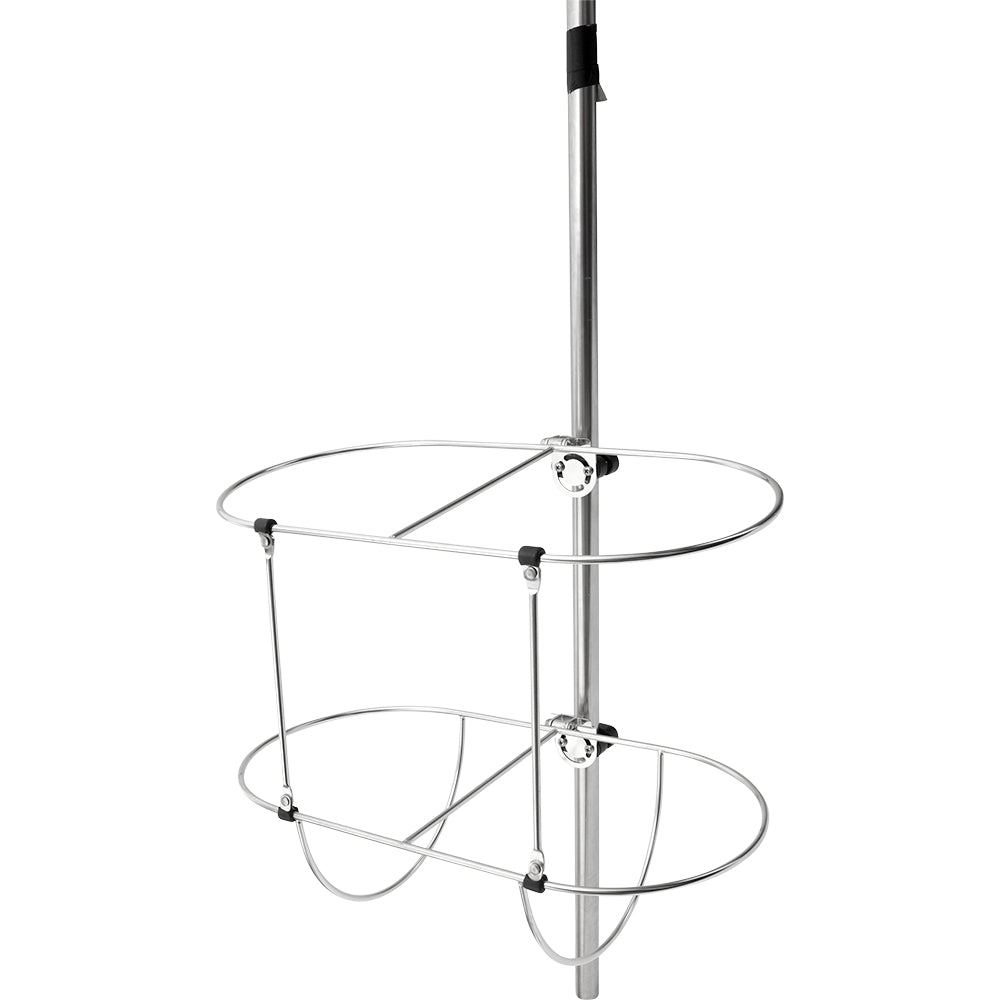 Sea-Dog Rail Mount Stainless Steel Fender Holder Dual - 7.5" [327357-1] - BuoyMart.com  Fender Accessories Sea-Dog