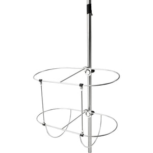 Sea-Dog Rail Mount Stainless Steel Fender Holder Dual - 9.5" [327359-1] - BuoyMart.com  Fender Accessories Sea-Dog
