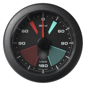 Veratron 3-3/8" (85MM) OceanLink Apparent/True Wind Angle Gauge - Black Dial  Bezel [A2C1957400001] - BuoyMart.com  Gauges Veratron