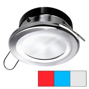 i2Systems Apeiron A1120 Spring Mount Light - Round - Red, Cool White  Blue - Polished Chrome [A1120Z-11HAE] - BuoyMart.com  Dome/Down Lights I2Systems Inc