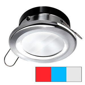 i2Systems Apeiron A1120 Spring Mount Light - Round - Red, Cool White  Blue - Brushed Nickel [A1120Z-41HAE] - BuoyMart.com  Dome/Down Lights I2Systems Inc