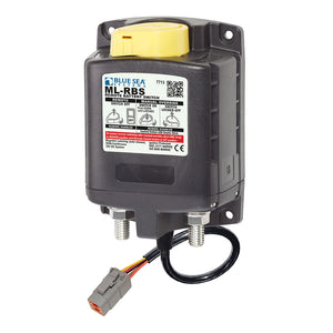 Blue Sea 7713100 ML-RBS Remote Battery Switch w/Manual Control Auto Release  Deutsch Connector - 12V [7713100] - BuoyMart.com  Battery Management Blue Sea Systems