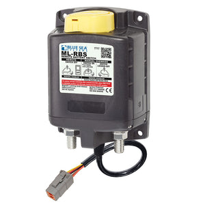 Blue Sea 7717100 ML-RBS Remote Battery Switch with Manual Control Auto Release  Deutsch Connector - 24V [7717100] Blue Sea Systems