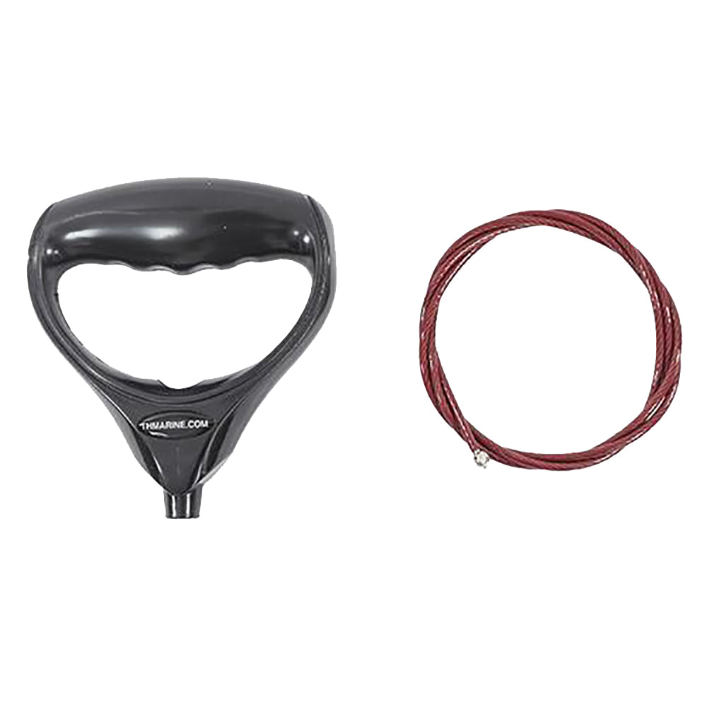 T-H Marine G-Force Trolling Motor Handle  Cable - Black [GFH-1G-DP] - BuoyMart.com  Trolling Motor Accessories T-H Marine Supplies