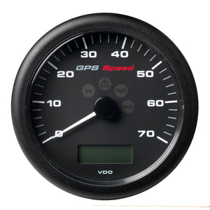 Veratron 4-1/4" (110MM) ViewLine GPS Speedometer 0-70 KNOTS/KMH/MPH - 8 to 16V Black Dial  Bezel [A2C59501781] - BuoyMart.com  Gauges Veratron