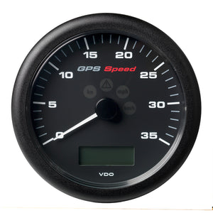 Veratron 4-1/4" (110MM) ViewLine GPS Speedometer 0-35 KNOTS/KMH/MPH - 8 to 16V Black Dial  Bezel [A2C59501782] - BuoyMart.com  Gauges Veratron