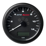 Veratron 4-1/4" (110MM) ViewLine GPS Speedometer 0-12 KNOTS/KMH/MPH - 8 to 16V Black Dial  Bezel [A2C59501987] - BuoyMart.com  Gauges Veratron