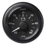 Veratron 52MM (2-1/16") ViewLine Battery Status Gauge -60/+60AMP - Black Dial  Bezel [A2C59512328] - BuoyMart.com  Gauges Veratron