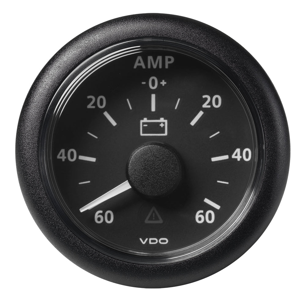 Veratron 52MM (2-1/16") ViewLine Battery Status Gauge -60/+60AMP - Black Dial  Bezel [A2C59512328] - BuoyMart.com  Gauges Veratron
