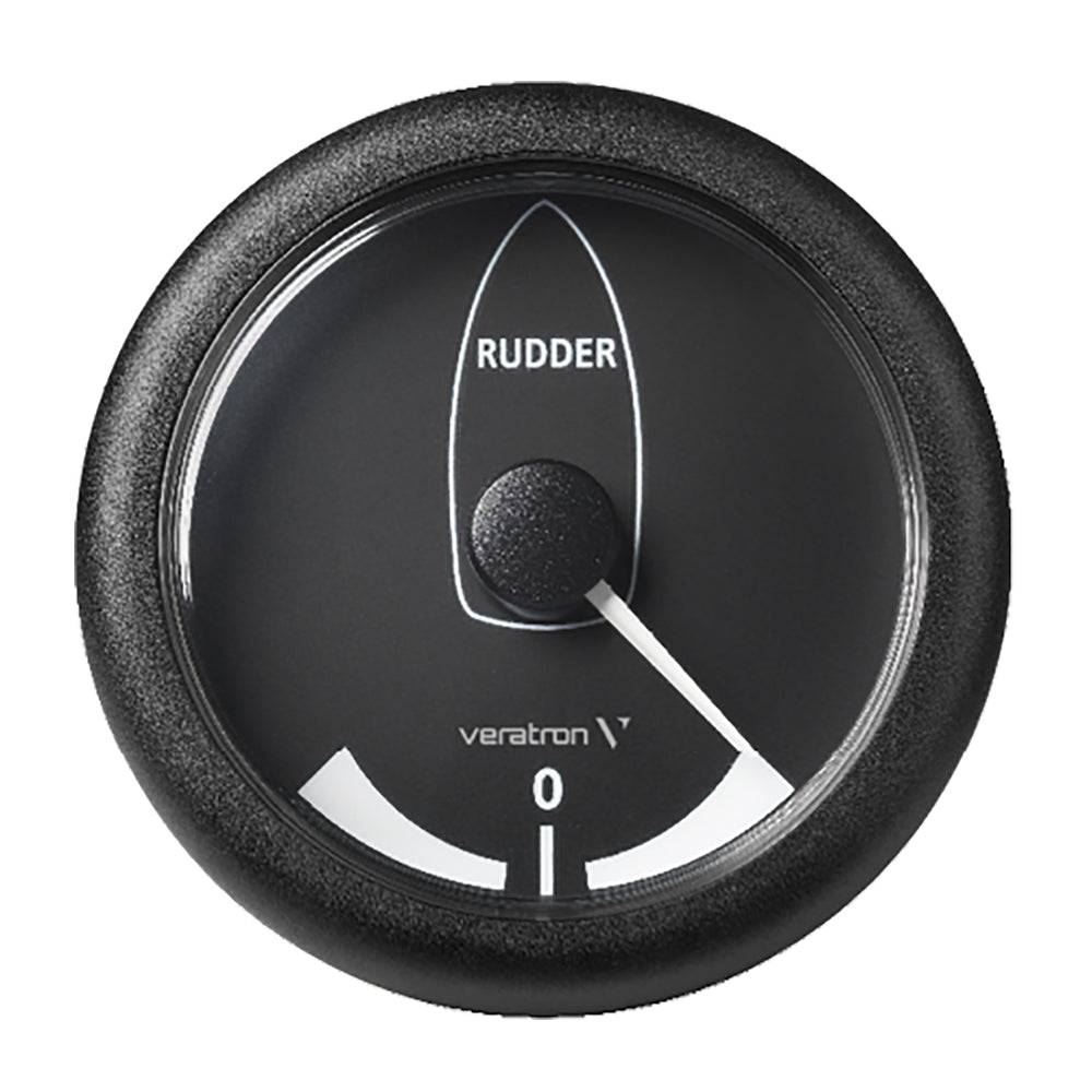 Veratron 3-3/8" (85MM) ViewLine Rudder Angle Indicator -45/+45 - 8 to 32V - Black Dial  Bezel [A2C59512410] - BuoyMart.com  Gauges Veratron
