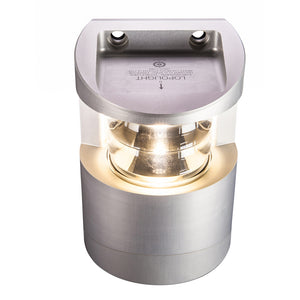 Lopolight Series 300-039 - Double Stacked Masthead Light - 5NM - Vertical Mount - White - Silver Housing [300-039] - BuoyMart.com  Navigation Lights Lopolight
