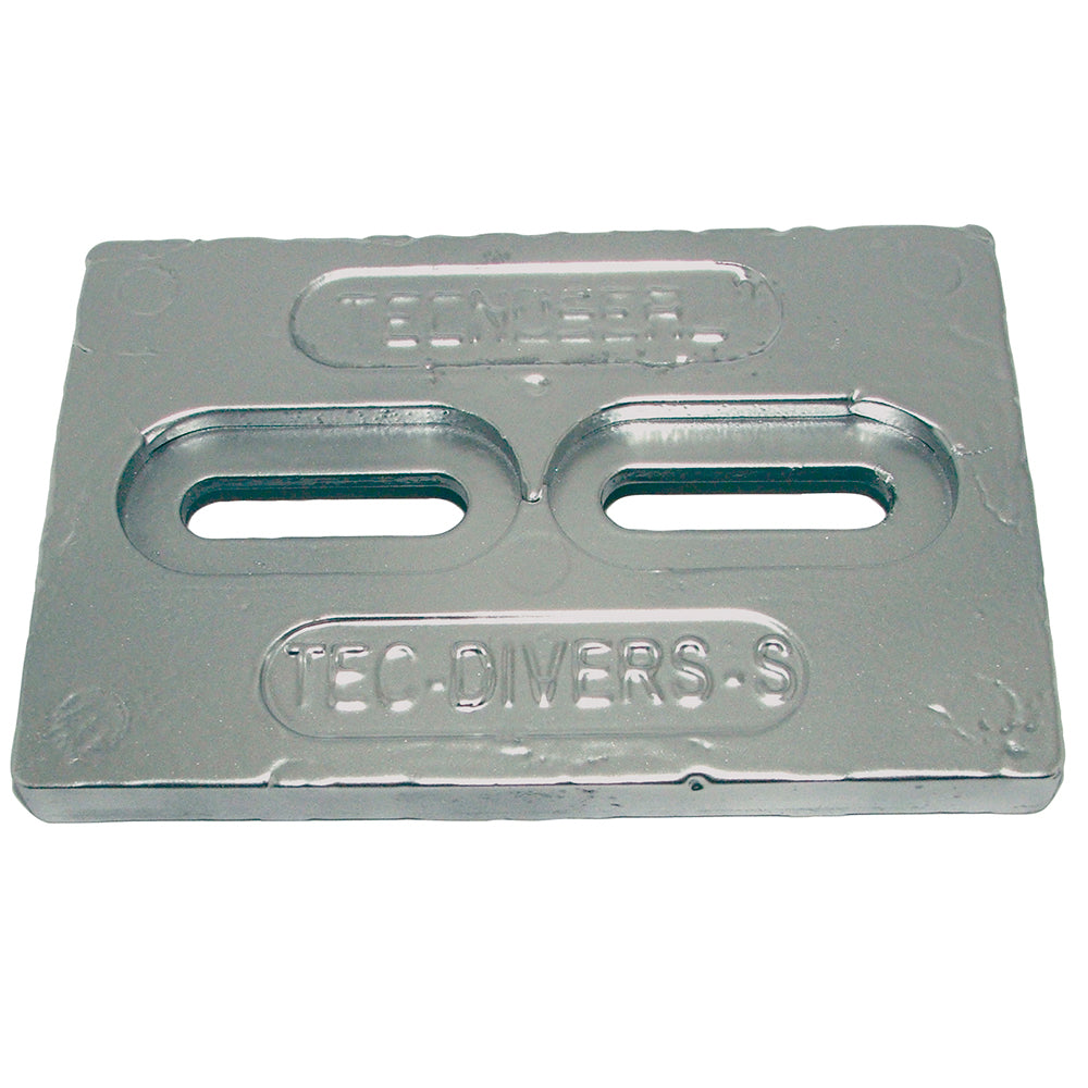 Tecnoseal Mini Zinc Plate Anode 6" x 4" x 1/2" [TEC-DIVERS-S] - BuoyMart.com  Anodes Tecnoseal