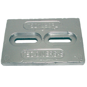 Tecnoseal Mini Zinc Plate Anode 6" x 4" x 1/2" [TEC-DIVERS-S] - BuoyMart.com  Anodes Tecnoseal