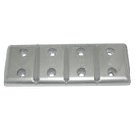 Tecnoseal Magnesium Plate Anode 7.5" x 2.75" x 1/2" [TEC-40MG] - BuoyMart.com  Anodes Tecnoseal