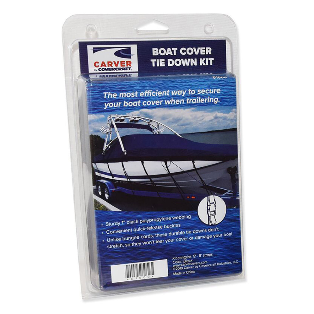 Carver Boat Cover Tie Down Kit [61000] - BuoyMart.com  Accessories Carver by Covercraft