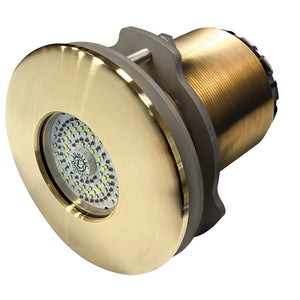 Lumitec SeaBlaze Typhoon Underwater Light - Bronze Thru-Hull LED Light - Spectrum RGBW - Flush Mount [101451] - BuoyMart.com  Underwater Lighting Lumitec