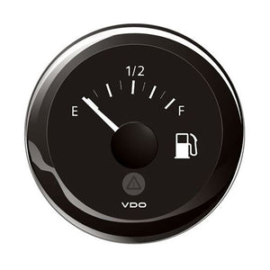 Veratron 52MM (2-1/16") ViewLine Tank Level Gauge E/F - 3-180 Ohm - Black Dial  Bezel [A2C59514091] - BuoyMart.com  Gauges Veratron