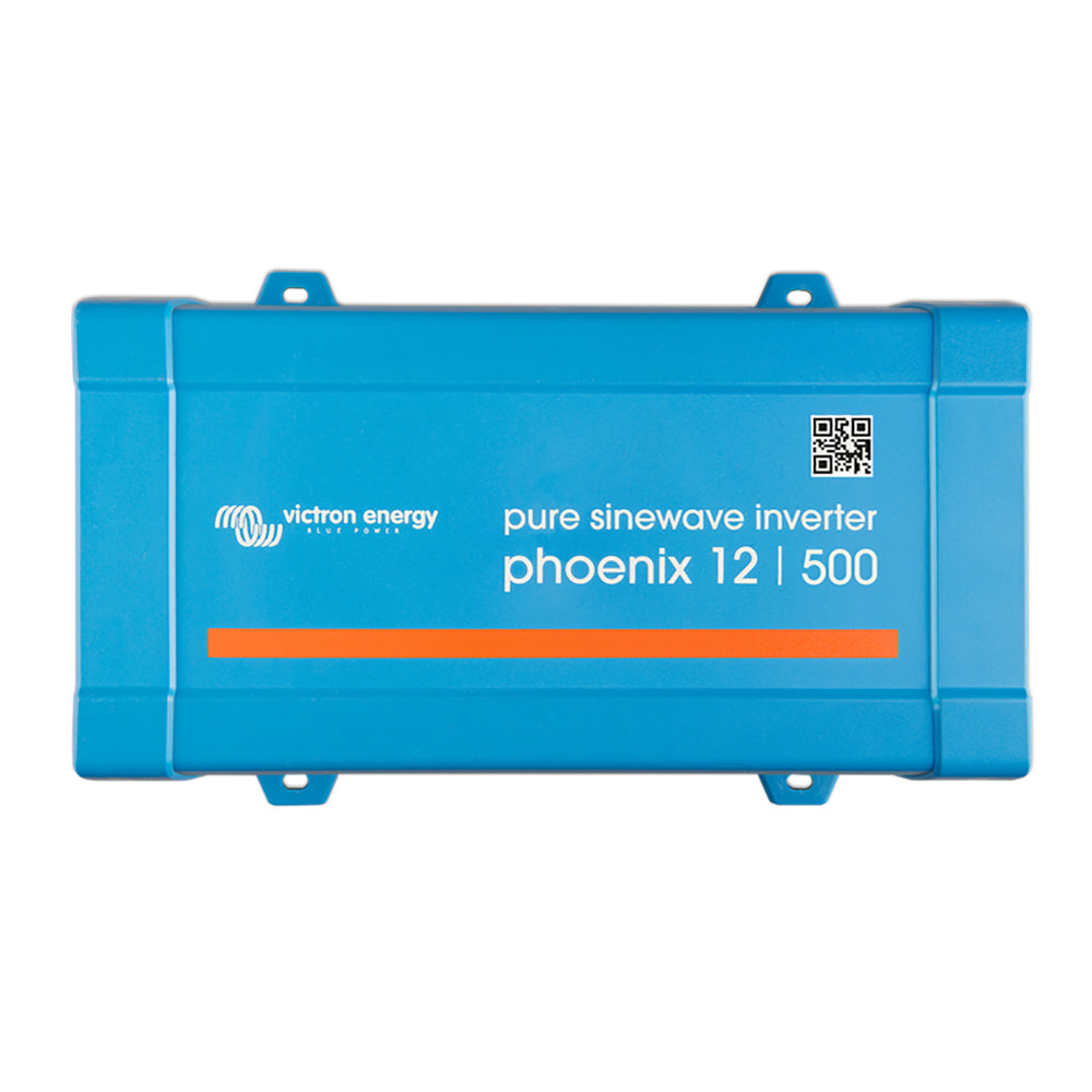 Victron Phoenix Inverter 12VDC - 500VA - 120VAC - 50/60Hz - VE.Direct [PIN125010500] - BuoyMart.com  Inverters Victron Energy