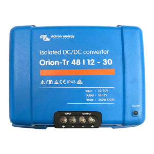 Victron Orion-TR DC-DC Converter - 48 VDC to 12 VDC - 30AMP Isolated [ORI481240110] - BuoyMart.com  DC to DC Converters Victron Energy