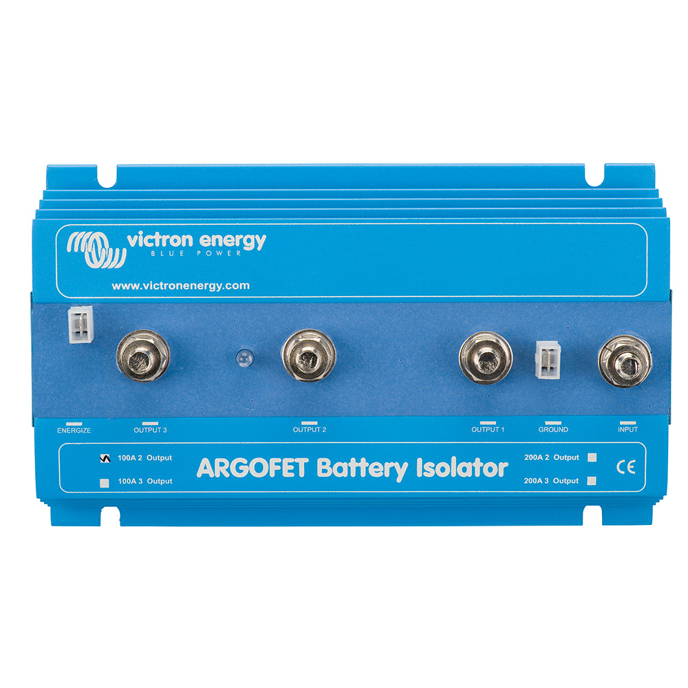 Victron ArgoFET Battery Isolator - 100AMP - 2 Batteries [ARG100201020] - BuoyMart.com  Battery Isolators Victron Energy