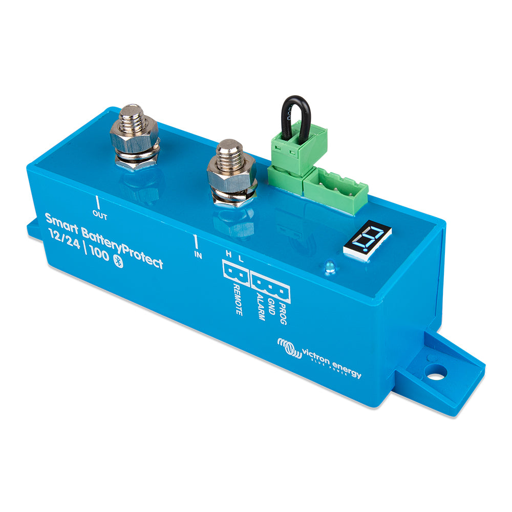 Victron Smart BatteryProtect - 100AMP - 6-35 VDC - Bluetooth Capable [BPR110022000] - BuoyMart.com  Battery Management Victron Energy