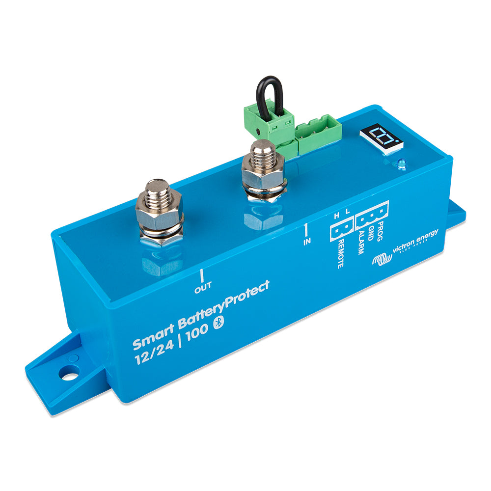 Victron Smart BatteryProtect - 100AMP - 6-35 VDC - Bluetooth Capable [BPR110022000] - BuoyMart.com  Battery Management Victron Energy