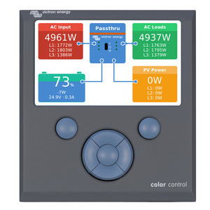 Victron Color Control GX Monitor - Button Control [BPP010300100R] - BuoyMart.com  Meters & Monitoring Victron Energy