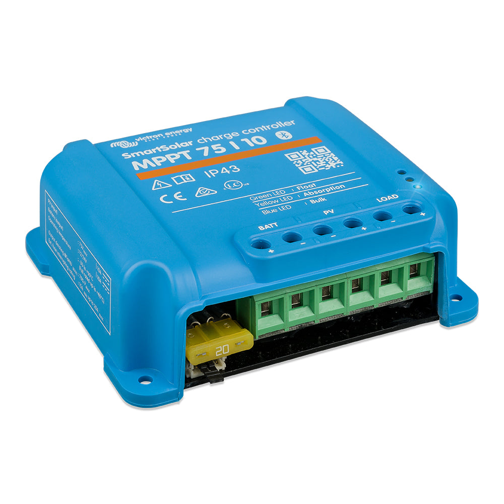 Victron SmartSolar MPPT Solar Charge Controller - 75V - 10Amp - UL Approved [SCC075010060R] - BuoyMart.com  Battery Chargers Victron Energy