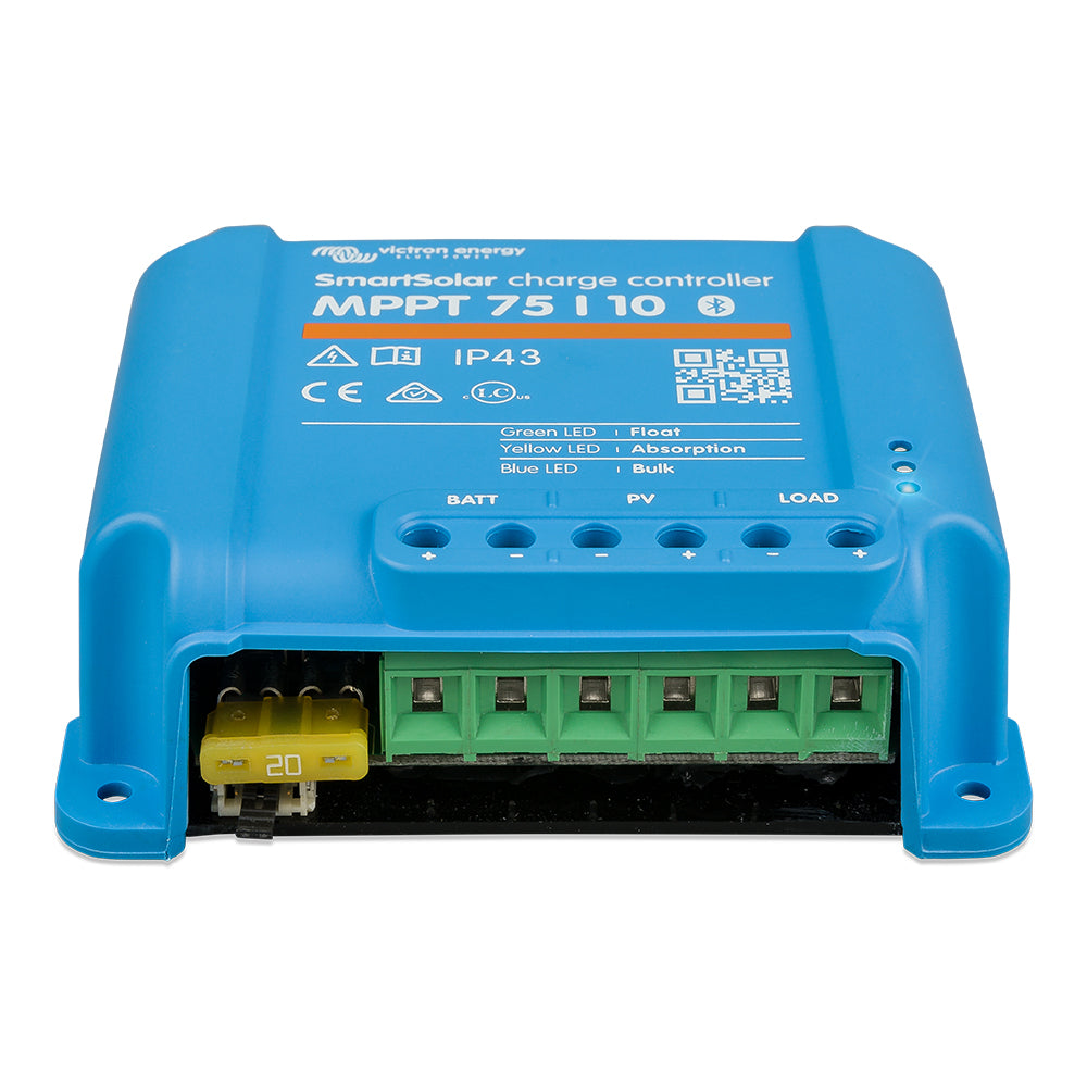 Victron SmartSolar MPPT Solar Charge Controller - 75V - 10Amp - UL Approved [SCC075010060R] - BuoyMart.com  Battery Chargers Victron Energy