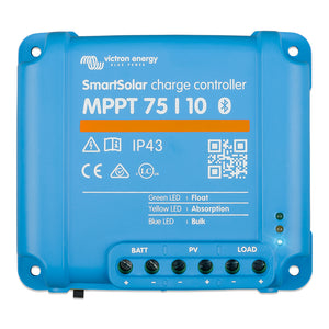 Victron SmartSolar MPPT Solar Charge Controller - 75V - 10Amp - UL Approved [SCC075010060R] - BuoyMart.com  Battery Chargers Victron Energy