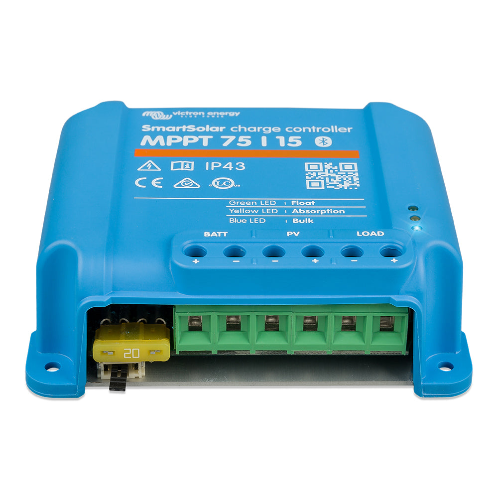 Victron SmartSolar MPPT Solar Charge Controller - 75V - 15Amp - UL Approved [SCC075015060R] - BuoyMart.com  Battery Chargers Victron Energy